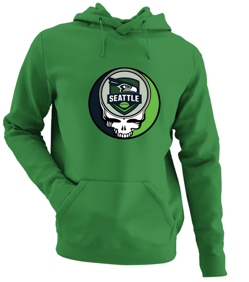 Seattle Football - Premium Grateful Dead Hoodie - Irish Green - 6