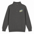 Chillin' Jerry Life is dead. - Premium Grateful Dead Quarter-Zip Pullover - Charcoal - 5