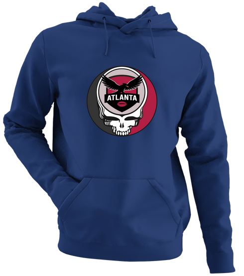 Atlanta Football - Premium Grateful Dead Hoodie - Navy - 2