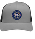 New York Football Dancing Bear Stealie Grateful Dead Trucker Cap - Heather | Black