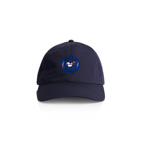 Buffalo Football Dancing Bear Stealie Dad Hat - Navy