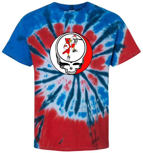 1400 - Custom Stealie Tie-Dye