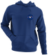 Buffalo Football Dancing Bear - Premium Grateful Dead Left Chest Hoodie - Navy