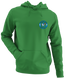 Carolina Football Dancing Bear - Premium Grateful Dead Left Chest Hoodie - Irish Green