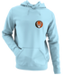 Cleveland Football - Premium Grateful Dead Left Chest Hoodie - Light Blue - 1