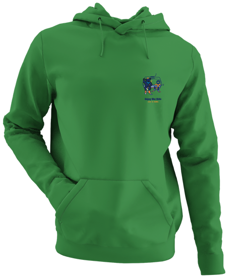 Enjoy the Ride - Life is dead.® - Premium Grateful Dead Left Chest Hoodie - Irish Green
