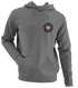 Chicago Football Dancing Bear - Premium Grateful Dead Left Chest Hoodie - Charcoal