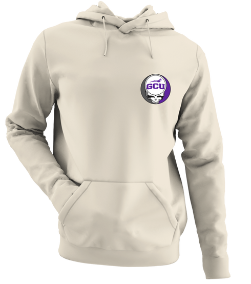 Grand Canyon University - Premium Grateful Dead Left Chest Hoodie - Sand