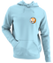 University of Tennessee - Premium Grateful Dead Left Chest Hoodie - Light Blue - 1