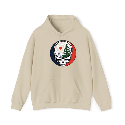 1435 - Custom Stealie Hoodie