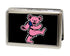 Grateful Dead - Business Card Holder - LARGE - Dancing Bear FCG Black Pink - StealieShop