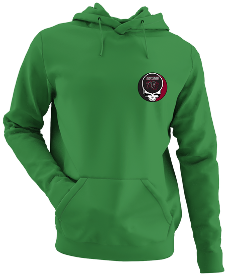 Albany Collegy of Pharmacy - Premium Grateful Dead Left Chest Hoodie - Irish Green