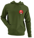 Switzerland FIFA World Cup - Premium Grateful Dead Left Chest Hoodie - Military Green - 7