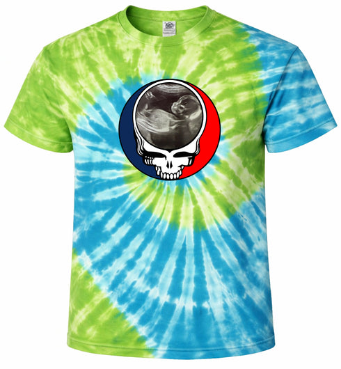 1689 - Custom Stealie Tie-Dye