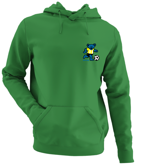 Futbol Bear - Life is dead.® - Premium Grateful Dead Left Chest Hoodie - Irish Green - 6