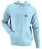 Smoke Show - Life is dead.® - Premium Grateful Dead Left Chest Hoodie - Light Blue - 1
