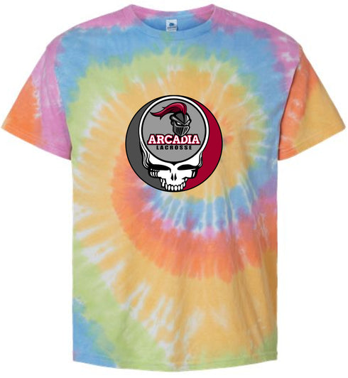 Acadia University Lax Stealie Tie-Dye T-Shirt