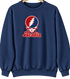 Acadia Stealie Premium Unisex Crewneck — Design: Acadia University — Navy