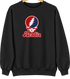 Acadia Stealie Premium Unisex Crewneck — Design: Acadia University — Black