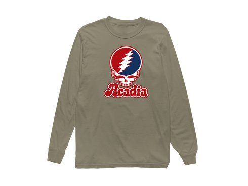 Acadia Stealie Premium Unisex Long-Sleeve — Sandstone