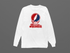Acadia Stealie Premium Unisex Long-Sleeve — White