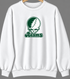 Adams Stealie Premium Unisex Crewneck — Design: Adams State University — White