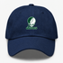 Adams Stealie Premium Unisex Dad Hat — Design: Adams State University — Navy