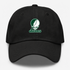 Adams Stealie Premium Unisex Dad Hat — Design: Adams State University — Black