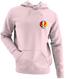 Belgium FIFA World Cup - Premium Grateful Dead Left Chest Hoodie - Light Pink