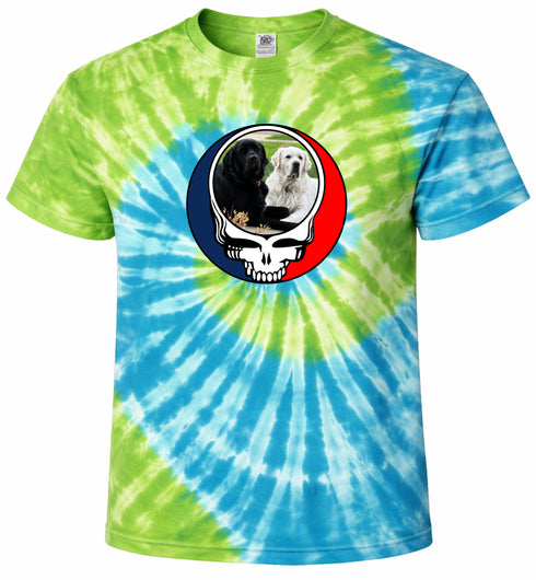 1619 - Custom Stealie Tie-Dye
