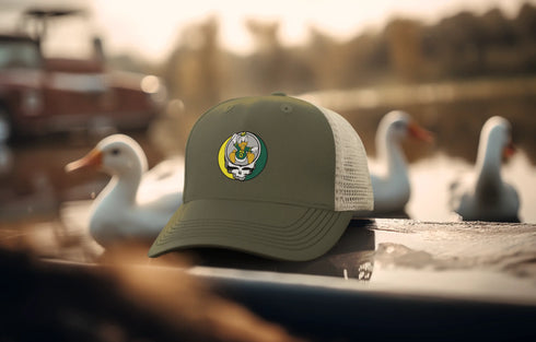 Grateful Dead - University of Oregon Ducks Stealie Trucker Hat - StealieShop