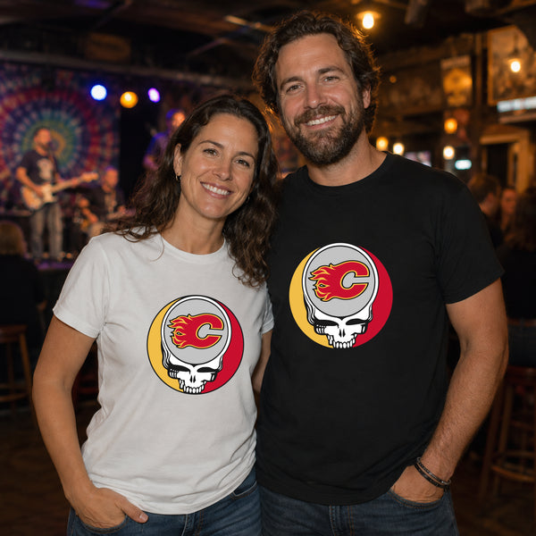 Calgary Flames Grateful Dead T-Shirt