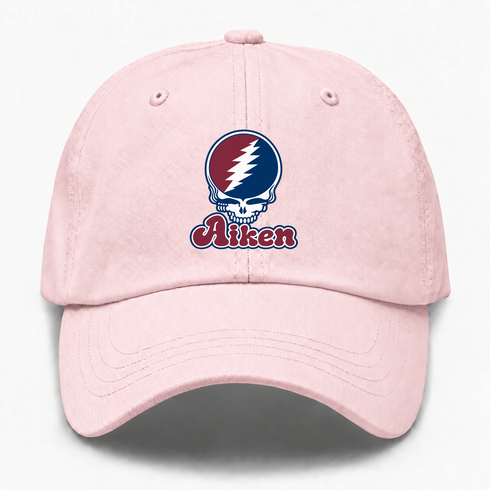 Aiken Stealie Premium Unisex Dad Hat — Design: South Carolina Aiken University of — Pink