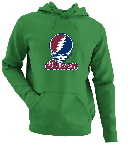 Aiken Stealie Premium Unisex Hoodie — Design: South Carolina Aiken University of — Irish Green