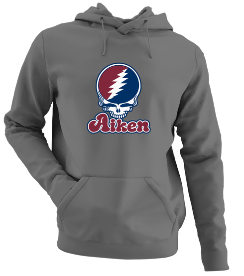 Aiken Stealie Premium Unisex Hoodie — Design: South Carolina Aiken University of — Charcoal
