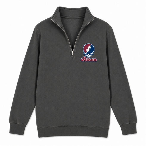 Aiken Stealie Premium Unisex Quarter-Zip — Design: South Carolina Aiken University of — Charcoal