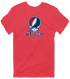 Aiken Stealie Premium Unisex T-Shirt — Design: South Carolina Aiken University of — Heather Red