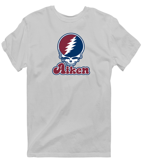 Aiken Stealie Premium Unisex T-Shirt — Design: South Carolina Aiken University of — Sport Grey