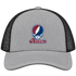 Aiken Stealie Premium Unisex Trucker Cap — Design: South Carolina Aiken University of — Heather Grey/Black