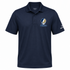 Akron Stealie Premium Unisex Polo — Design: Akron The University of — Navy