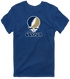 Akron Stealie Premium Unisex T-Shirt — Navy