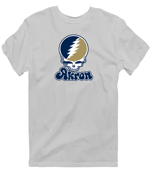 Akron Stealie Premium Unisex T-Shirt — Sport Grey
