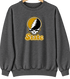 Alabama Stealie Premium Unisex Crewneck — Design: Alabama State University — Dark Heather