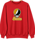 Alabama Stealie Premium Unisex Crewneck — Design: Alabama State University — Red