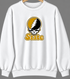Alabama Stealie Premium Unisex Crewneck — Design: Alabama State University — White