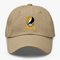 Alabama Stealie Premium Unisex Dad Hat — Design: Alabama State University — Khaki