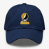 Alabama Stealie Premium Unisex Dad Hat — Design: Alabama State University — Navy