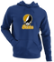 Alabama Stealie Premium Unisex Hoodie — Design: Alabama State University — Navy