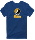 Alabama Stealie Premium Unisex T-Shirt — Design: Alabama State University — Navy