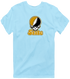 Alabama Stealie Premium Unisex T-Shirt — Design: Alabama State University — Light Blue